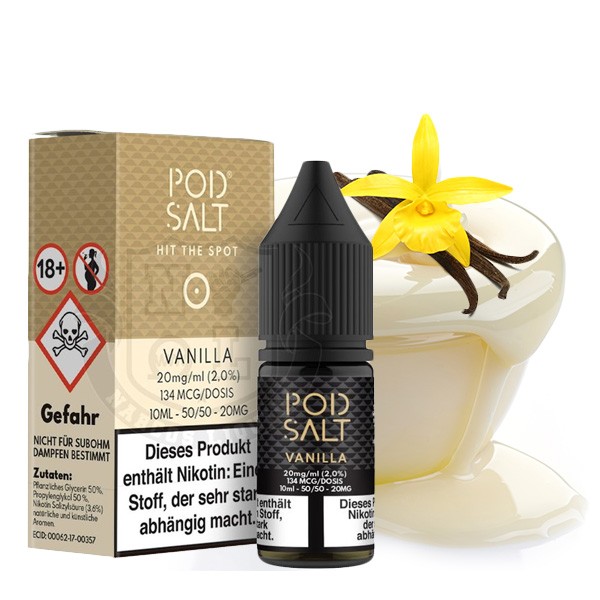 Pod Salt Vanilla 20 mg 10ml (Steuer)