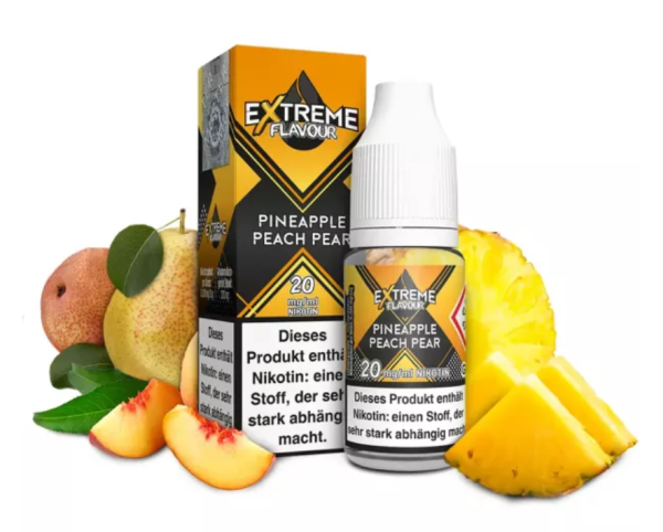 Extreme Flavour Pineapple Peach Pear Overdoesed Liquid 20mg 10ml (Steuer)