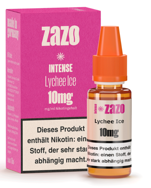 ZAZO Intense Lychee Ice Niksalt 10mg 10ml