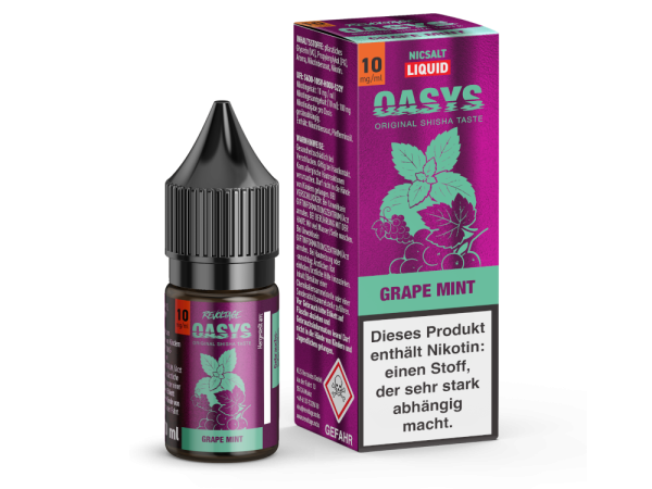 Revoltage Oasys Hybrid Grape Mint 10mg 10ml