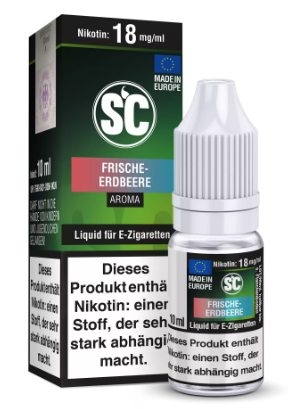 SC Frische Erdbeere 12mg 10ml (Steuer)