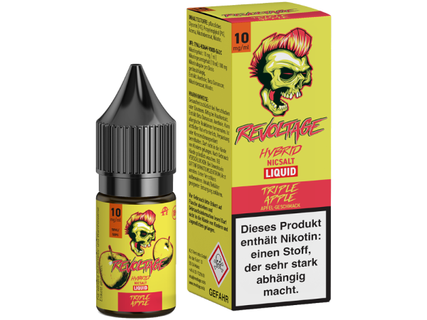 Revoltage Triple Apple Liquid 10ml 10mg (Steuer)