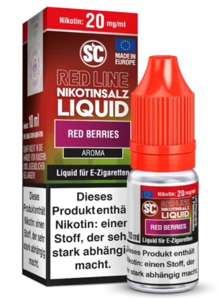 SC Red Line Red Berries V2 0mg 10ml