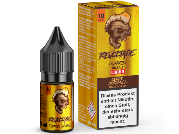 Revoltage Tobacco Caramel Hybrid Liquid 10ml 10mg (Steuer)