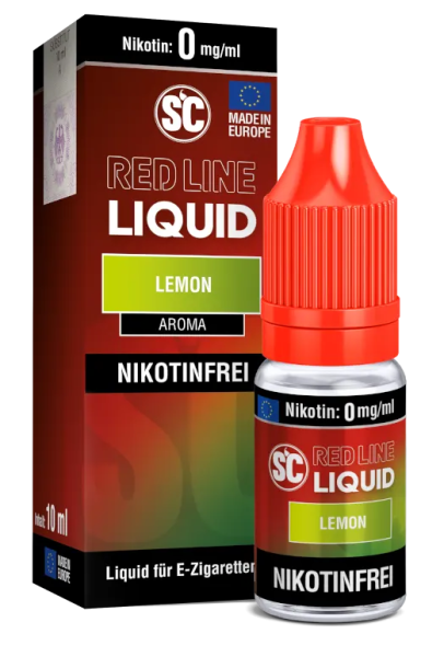 SC Red Line Nikotin Liquid Lemon 0mg (Steuer)