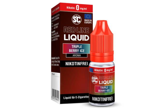 SC Red Line Red Triple Berry Ice 0mg 10ml