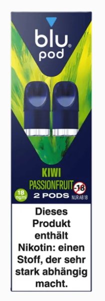 blu Pod Kiwi Passionfruit 18mg 2er Pack