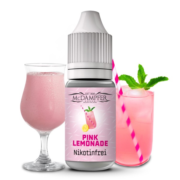 McDampfer Pink Lemonade NikSalt 0mg 10ml (Steuer)