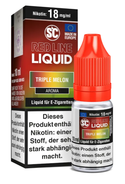 SC Red Line Nikotin Liquid Triple Melon 18mg (Steuer)