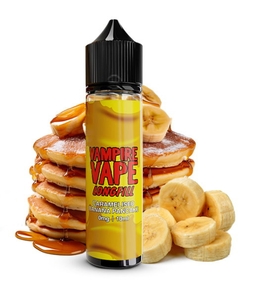 Vampire Vape Dessert Longfill Caramelised Banana Pancake 10ml Aroma (Steuer)