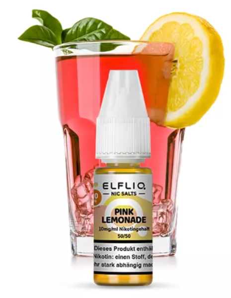 Elfbar Elfliq Pink Lemonade Nikotinsalzliquid 10mg 10ml (Steuer)
