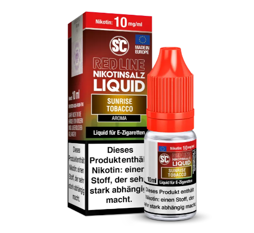 SC Red Line Sunrise Tobacco 10mg 10ml