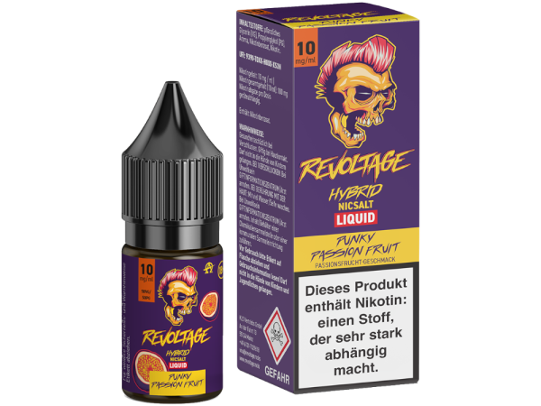 Revoltage Punky Passion Fruit Liquid 10ml 10mg (Steuer)