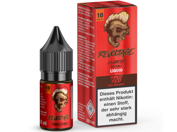 Revoltage Tobacco Red Hybrid Liquid 10ml 10mg (Steuer)