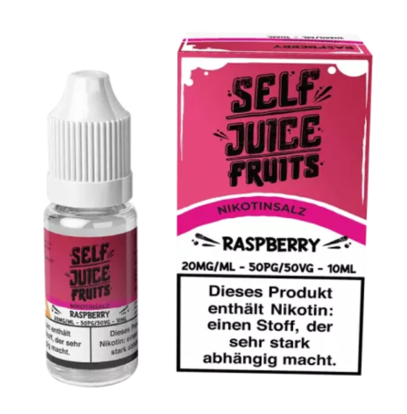 Self Juice Raspberry Nikotinsalz 20mg 10ml (Steuer)