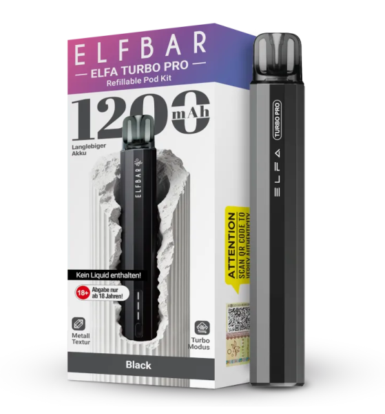 Elfa Turbo Pro Kit Black