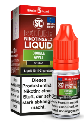 SC Red Line Double Apple 5mg 10ml