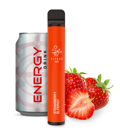 Elfbar 600 Einweg E-Zigarette Elfergy Strawberry 20mg (Steuer)