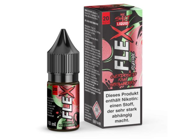 Revoltage FLEX Kiwi Strawberry NicSalt 10ml 20mg (Steuer)