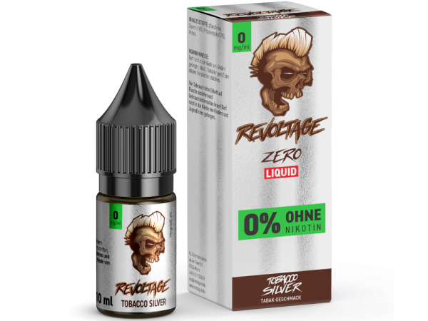 Revoltage Tobacco Silver Hybrid Liquid 10ml 0mg (Steuer)