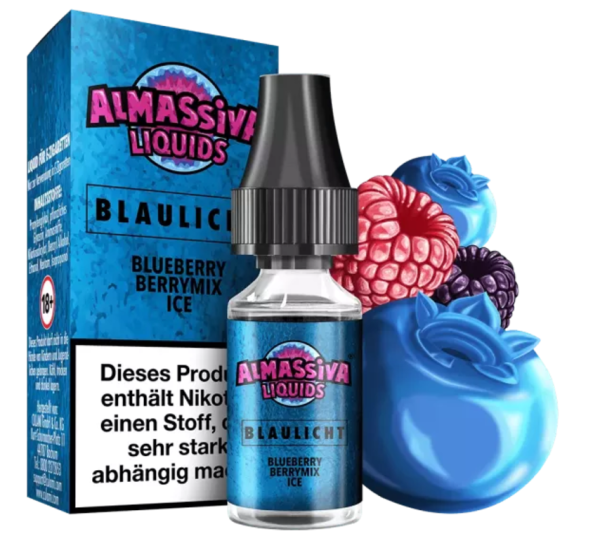 Almassiva Nikotinsalz Blaulicht 10ml 17mg (Steuer)