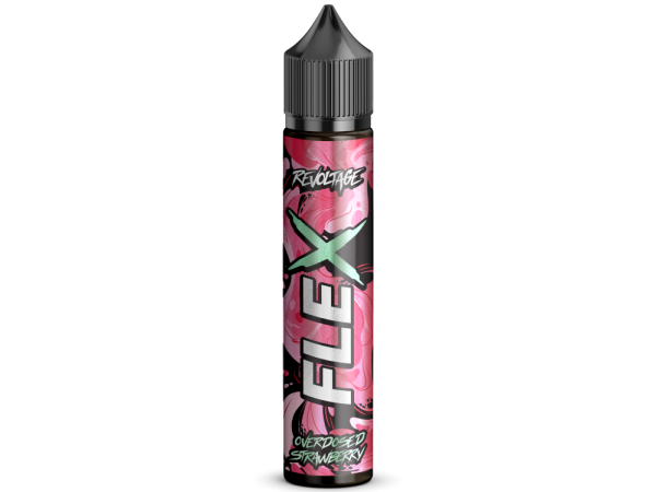 Revoltage FLEX Overdosed Strawberry 10ml Aroma Longfill (Steuer)