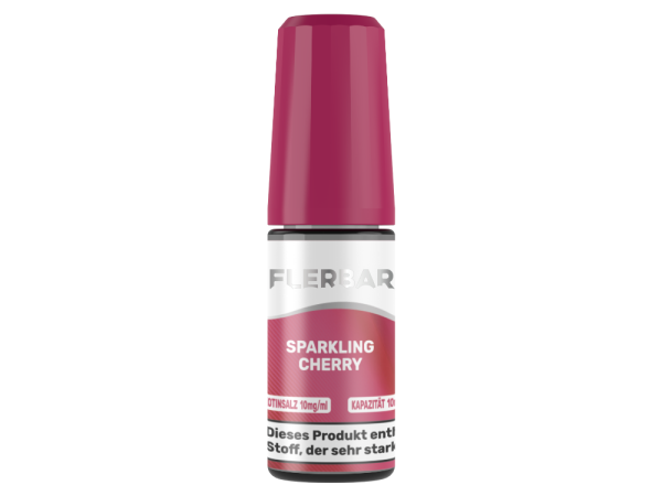 Flerbar Liquid Nikotinsalz Sparkling Cherry 10mg 10ml (Steuer)