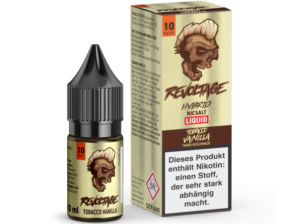 Revoltage Tobacco Vanilla Hybrid Liquid 10ml 10mg (Steuer)