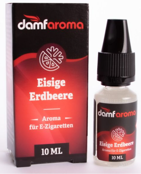 damfaroma Eisige Erdbeere 10ml Aroma (Steuer)