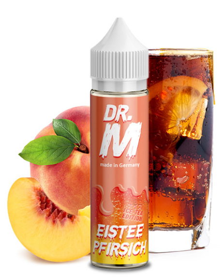 Dr. M Eistee Pfirsich 10ml Aroma Longfill (Steuer)