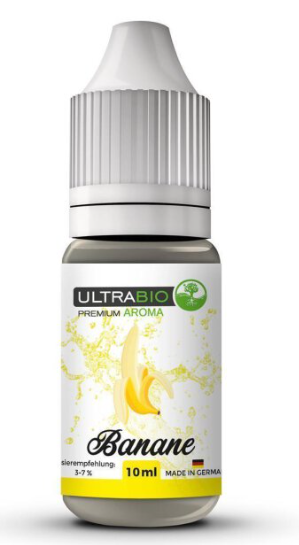 Ultrabio Banane 10ml Aroma (Steuer)