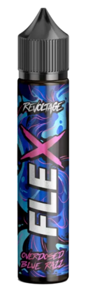 Revoltage FLEX Overdosed Blue Razz 10ml Aroma Longfill (Steuer)