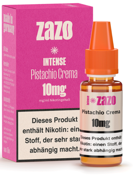 ZAZO Intense Pistachio Crema Niksalt 10mg 10ml