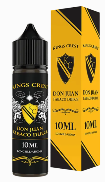 Kings Crest Don Juan Tobacco Dulce Longfill 10ml Aroma