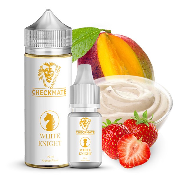 Dampflion Checkmate White Knight 10ml Aroma Longfill