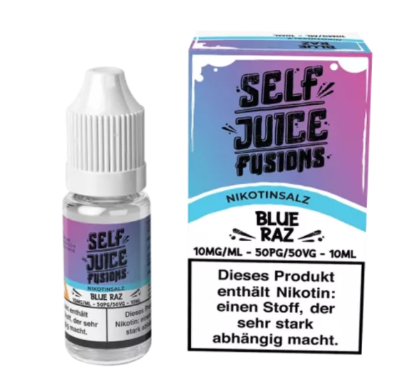 Self Juice Blue Raz Nikotinsalz 10mg 10ml (Steuer)