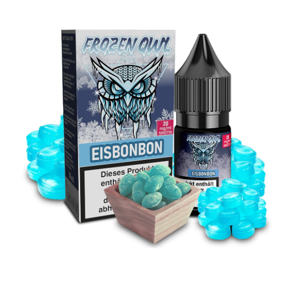 Frozen OWL Eisbonbon Nikotinsalz Liquid 10ml 20mg (Steuer)