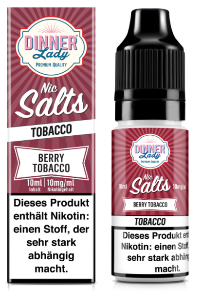 Dinner Lady Berry Tobacco 10ml 10mg (Steuer)