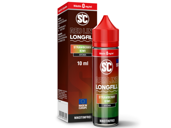 SC Red Line Strawberry Kiwi 10ml Aroma Longfill (Steuer)