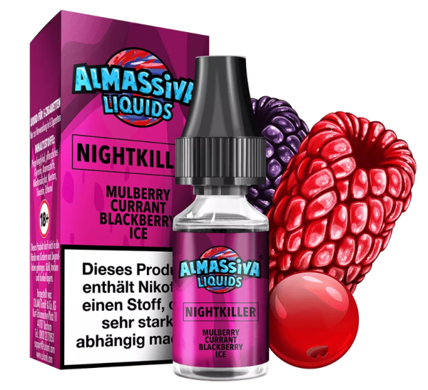 Almassiva Nikotinsalz Nightkiller 10ml 10mg (Steuer)