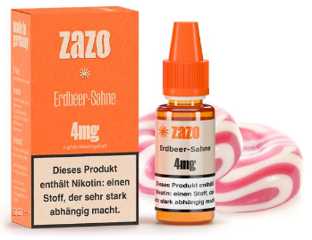 Zazo Erdbeer-Sahne 4mg 10ml (Steuer)
