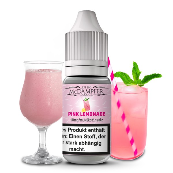 McDampfer Pink Lemonade NikSalt 10mg 10ml (Steuer)