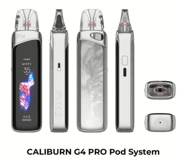 Uwell Caliburn G4 Pro Kit silber
