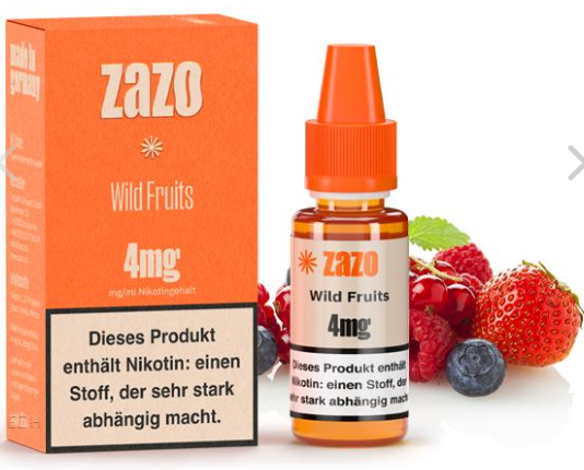 Zazo Wild Fruits 4mg 10ml (Steuer)