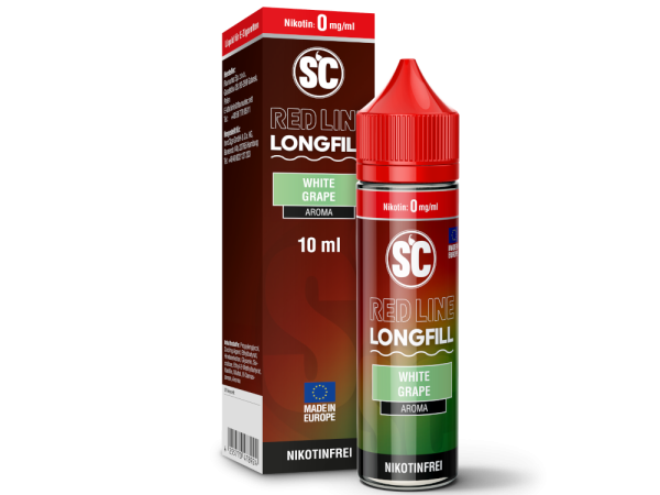 SC Red Line White Grape 10ml Aroma Longfill (Steuer)