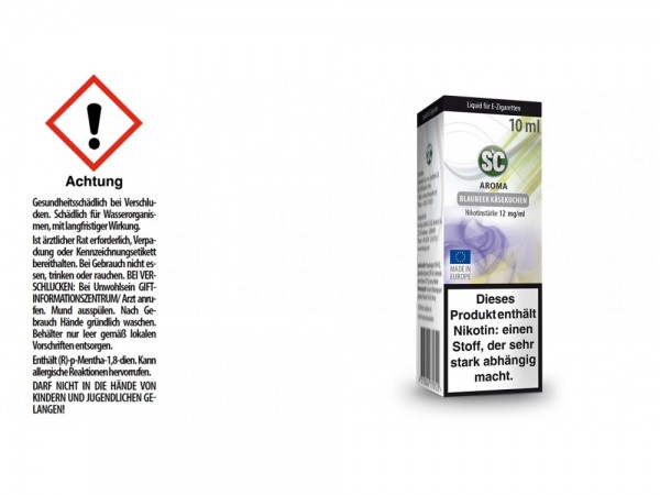 SC Blaubeer Käsekuchen 12mg MHD