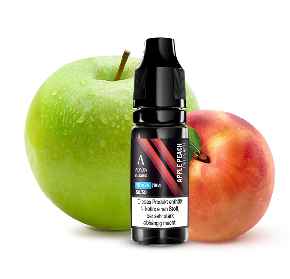 ADALYA Apple Peach Nikotinsalz Liquid 10ml 10mg (Steuer)