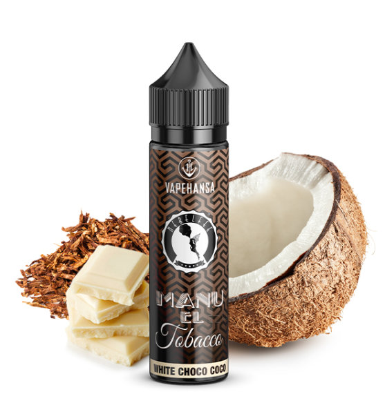 Nelefee Manu RL Tobacco White Choco Coco 10ml Aroma Longfill (Steuer)