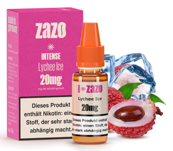 ZAZO Intense Lychee Ice Niksalt 20mg 10ml