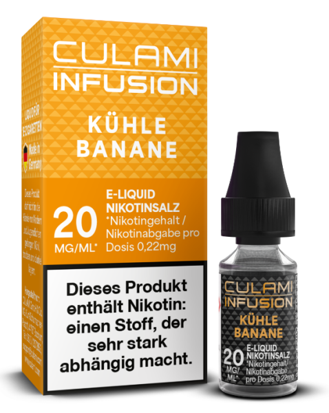 Culami Infusion Kühle Banane Liquid 20mg 10ml